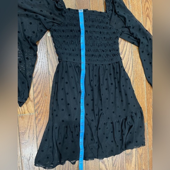 Art Class Black Polka Dot Kids Dress - Picture 9 of 11